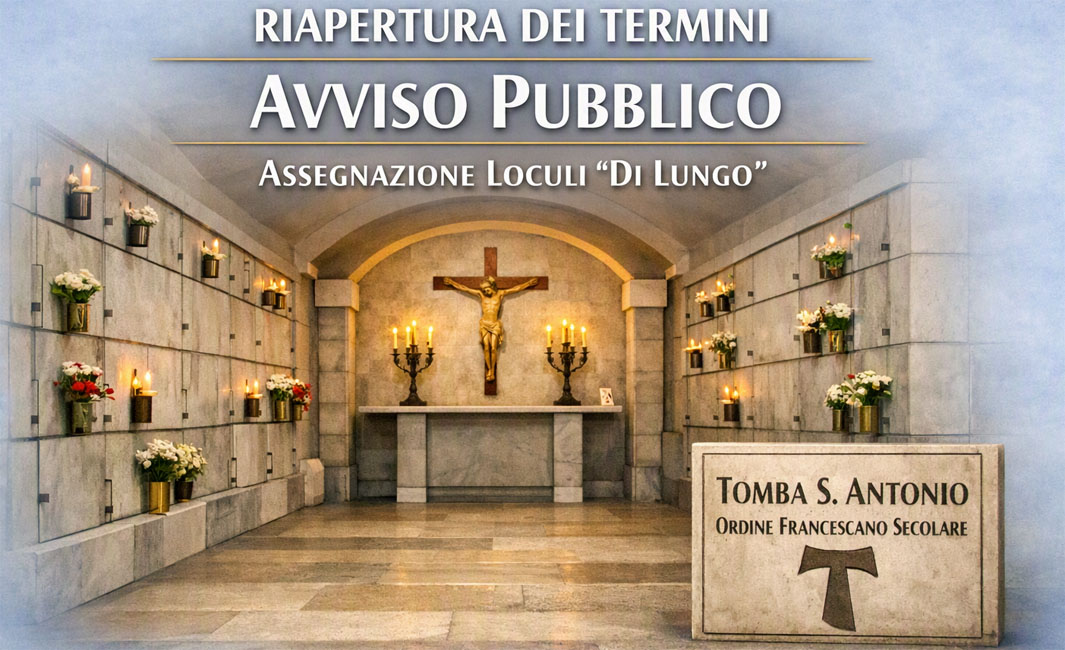 Riapertura dei termini Avviso pubblico per l\'assegnazione di loculi \