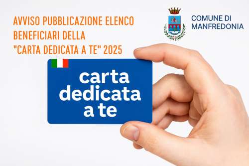 Pubblicazione elenco beneficiari \