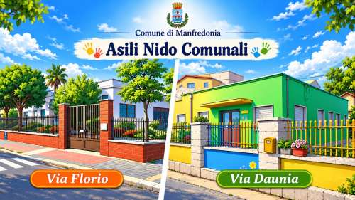 Asili Nido. Mercoled� 9 Settembre, riaprono i nidi comunali di Via Florio e Via De Daunia