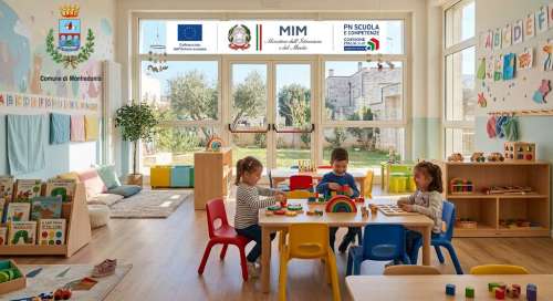 Un ulteriore passo avanti per l\'infanzia: approvato il finanziamento ministeriale per la fornitura di arredi didattici innovativi destinati ai nuovi Asili Nido comunali